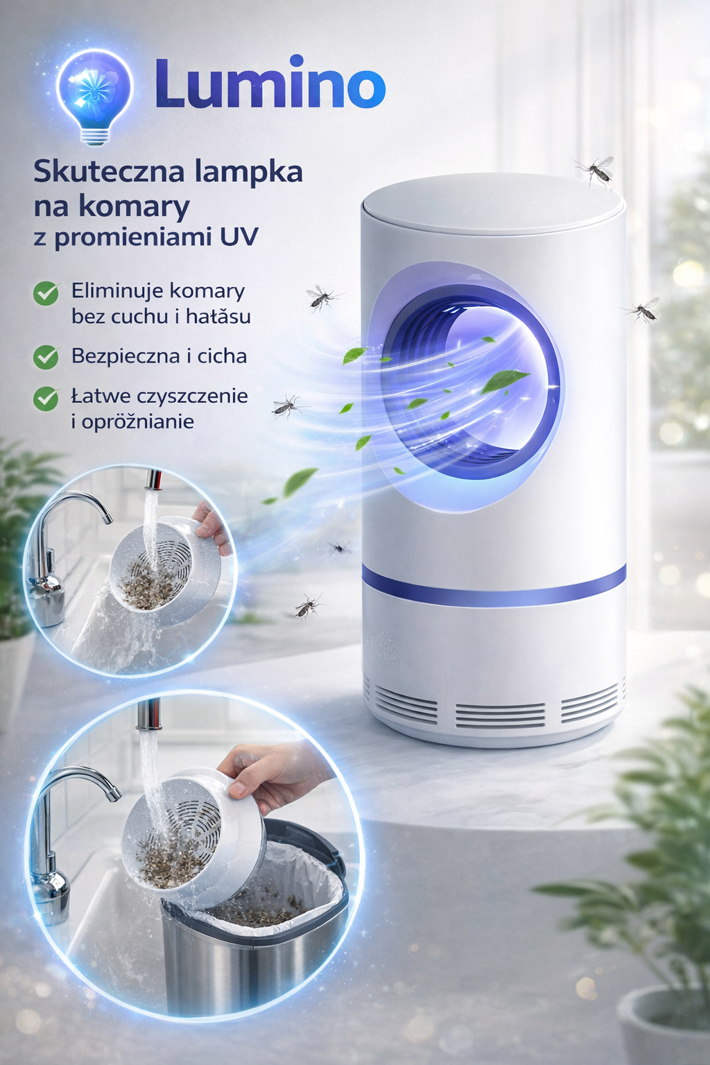 Lumino AirTrap White