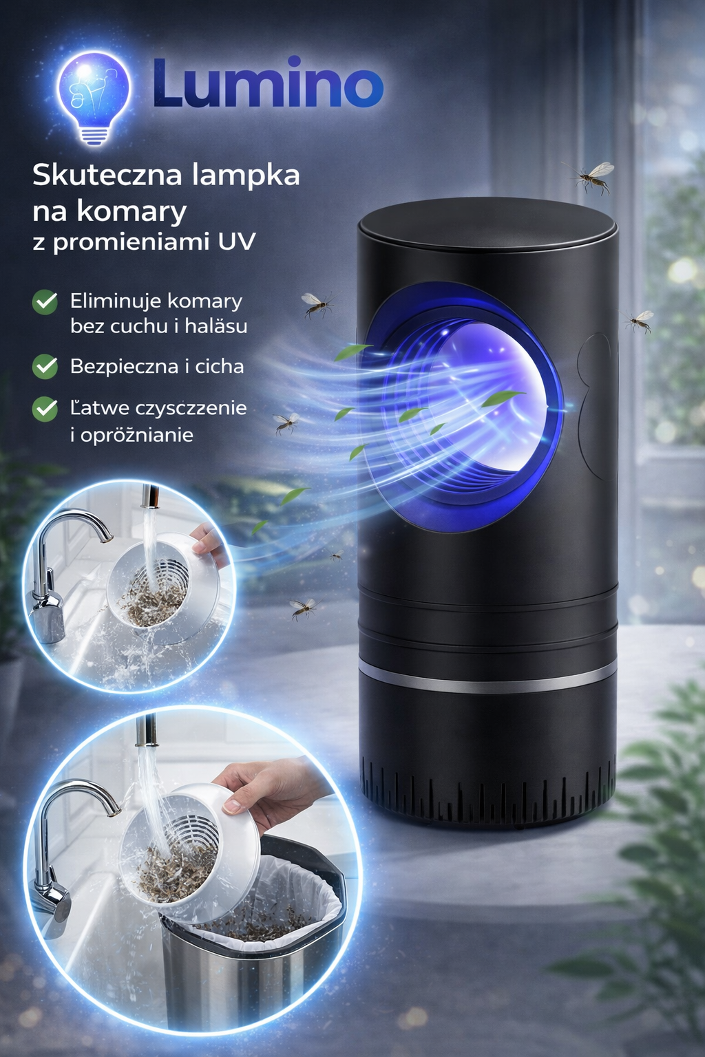 Lumino AirTrap Black